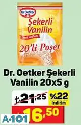 DR. OETKER ŞEKERLİ VANİLİN